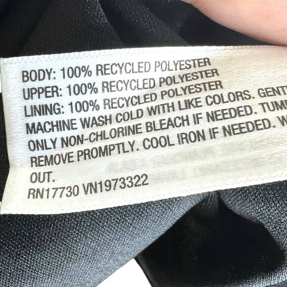 NEW Wild Fable Sleeveless Rosette Cup Black Maxi Dress XXS - Picture 7 of 11